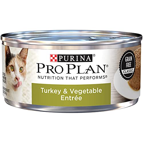 Purina Pro Plan Grain Free Pate Wet Cat Food, Turkey & Vegetable ...