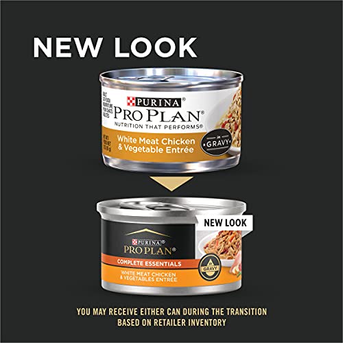 Purina Pro Plan Gravy Wet Cat Food, White Meat Chicken & Vegetabl...