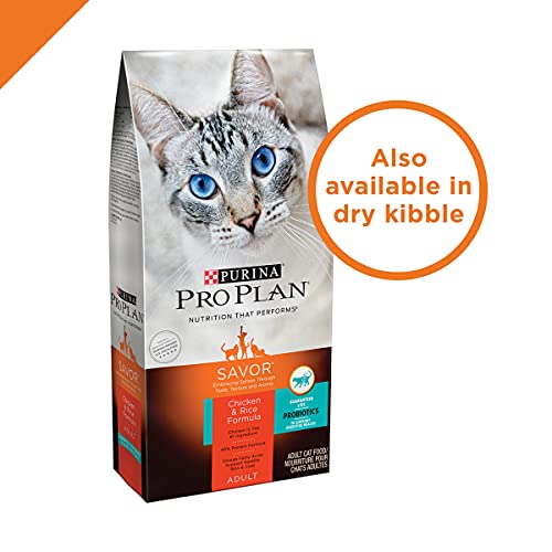 Purina Pro Plan Gravy Wet Cat Food, White Meat Chicken & Vegetabl...