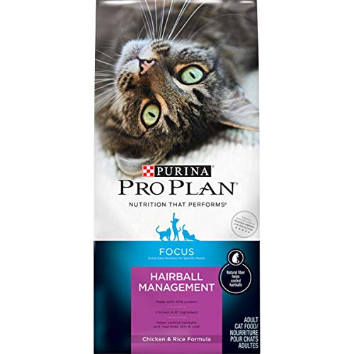Purina Pro Plan Hairball Dry Cat Food, FOCUS Hairball Management ...