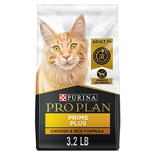 Purina Pro Plan High Protein, Immune Support Senior Dry Cat Food,...