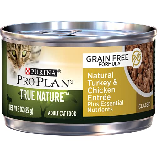 Purina Pro Plan Natural, Grain Free Pate Wet Cat Food, TRUE NATUR...