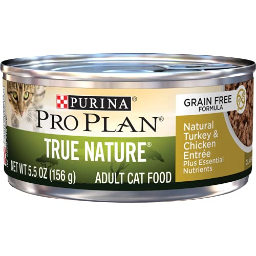 Purina Pro Plan Natural, Grain Free Pate Wet Cat Food, TRUE NATUR...