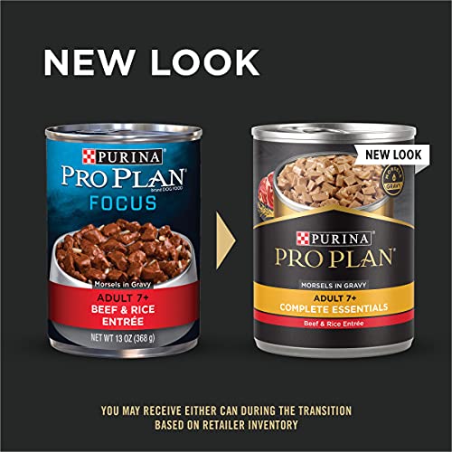 Purina Pro Plan Senior Gravy Wet Dog Food, FOCUS Morsels in Gravy...