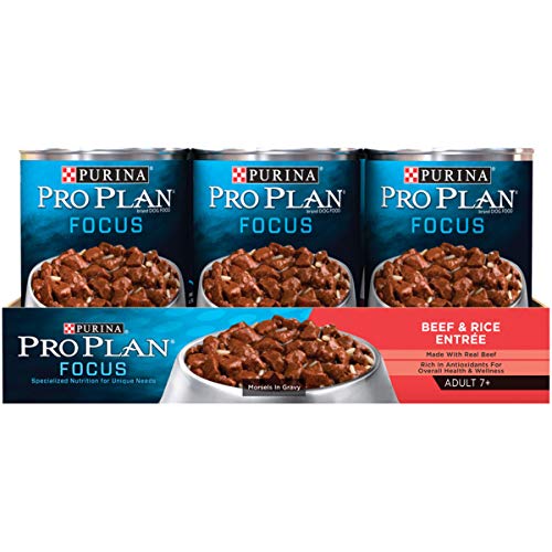 Purina Pro Plan Senior Gravy Wet Dog Food, FOCUS Morsels in Gravy...