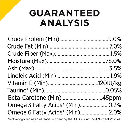 Purina Pro Plan Senior Pate Wet Cat Food, PRIME PLUS Chicken & Be...