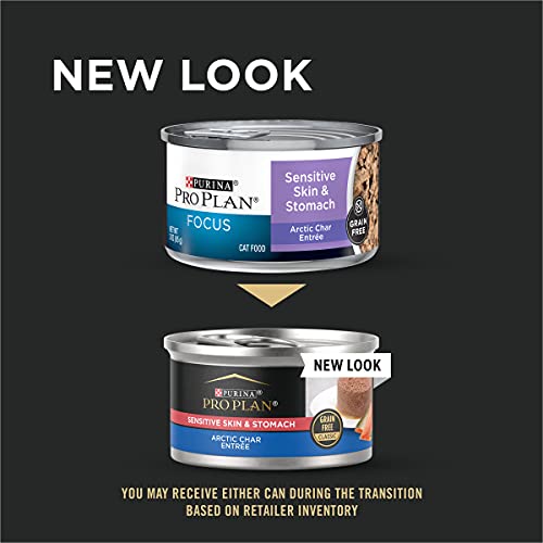 Purina Pro Plan Sensitive Stomach Wet Cat Food, FOCUS Sensitive S...