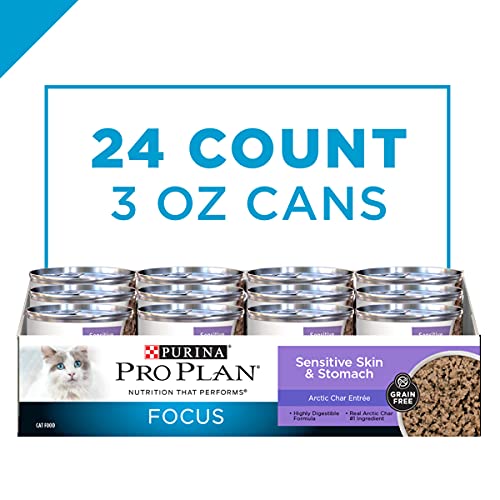 Purina Pro Plan Sensitive Stomach Wet Cat Food, FOCUS Sensitive S...