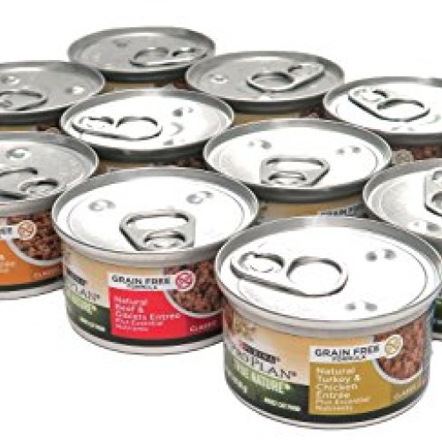 Purina Pro Plan True Nature Formulated Grain Free Cat Food Variet...