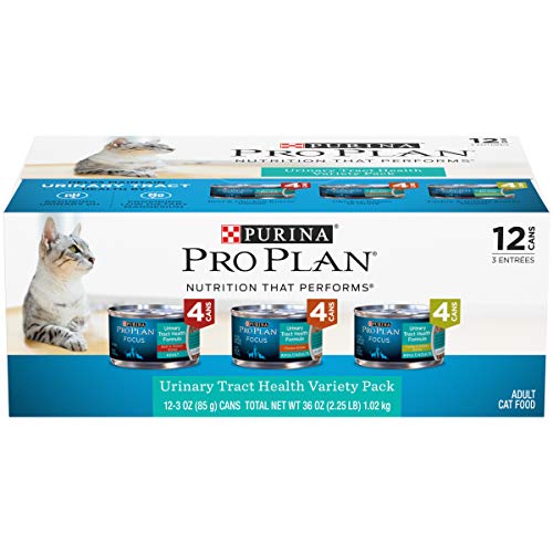 Purina Pro Plan Urinary Tract Health Wet Cat Food Variety Pack, F...