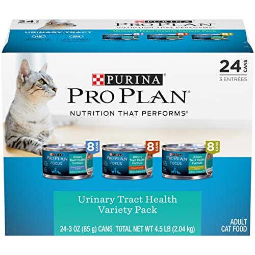 Purina Pro Plan Urinary Tract Health Wet Cat Food Variety Pack, F...