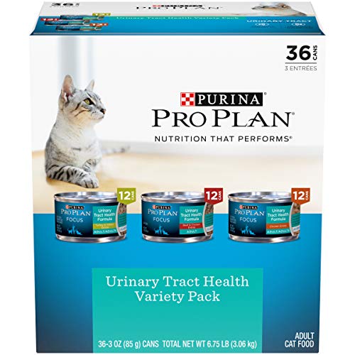 Purina Pro Plan Urinary Tract Health Wet Cat Food Variety Pack, F...