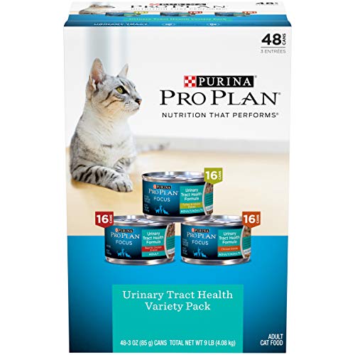Purina Pro Plan Urinary Tract Health Wet Cat Food Variety Pack, F...