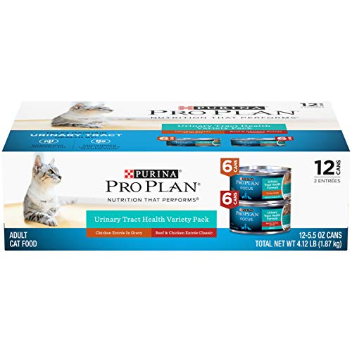 Purina Pro Plan Urinary Tract Health Wet Cat Food Variety Pack, F...