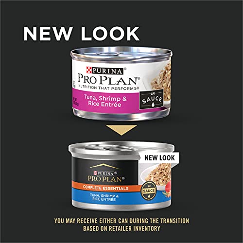 Purina Pro Plan Wet Cat Food, Tuna, Shrimp & Rice Entree in Sauce...