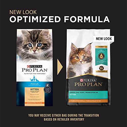 Purina Pro Plan With Probiotics, High Protein Dry Kitten Food, Ch...