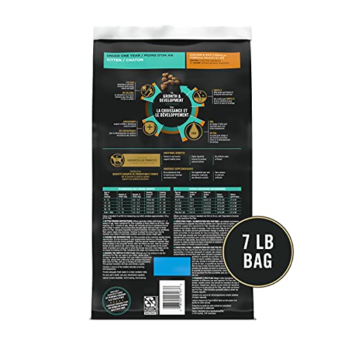 Purina Pro Plan With Probiotics, High Protein Dry Kitten Food, Ch...