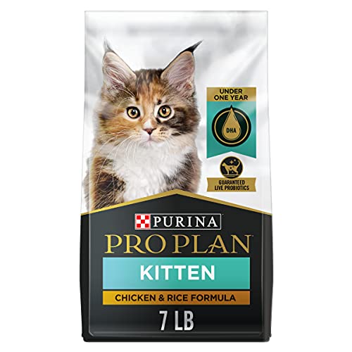 Purina Pro Plan With Probiotics, High Protein Dry Kitten Food, Ch...