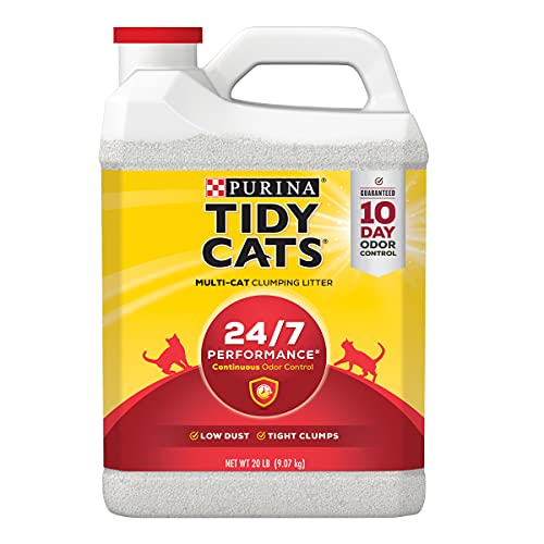 Purina Tidy Cats Clumping Cat Litter, 24/7 Performance Multi Cat ...