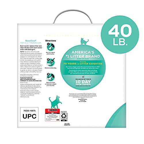 Purina Tidy Cats Clumping Cat Litter; Free & Clean Unscented Mult...