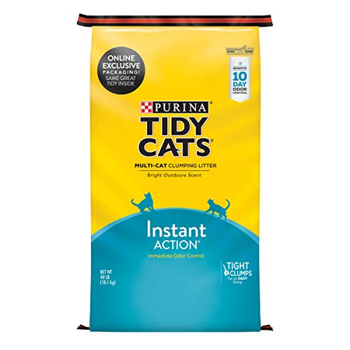 Purina Tidy Cats Clumping Cat Litter, Instant Action Multi Cat Li...