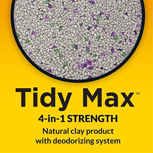 Purina Tidy Cats Clumping Cat Litter, Tidy Max 4 in 1 Strength Mu...