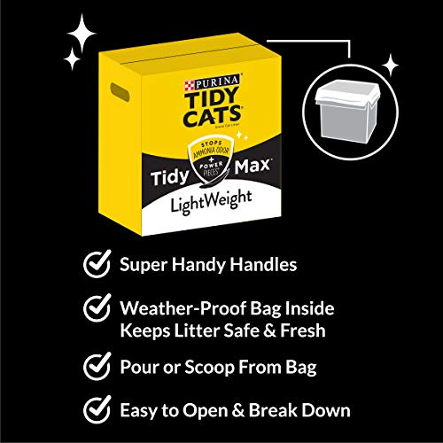 Purina Tidy Cats LightWeight, Clumping, Multi Cat Litter, Tidy Ma...