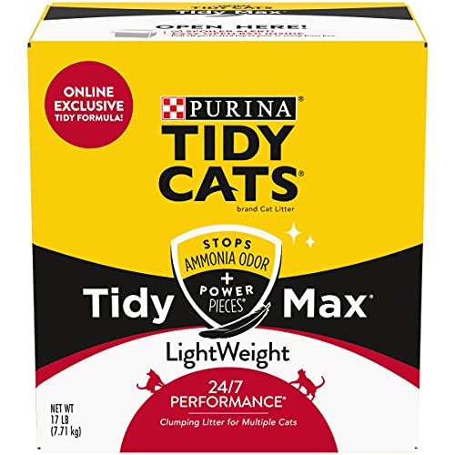 Purina Tidy Cats LightWeight, Clumping, Multi Cat Litter, Tidy Ma...