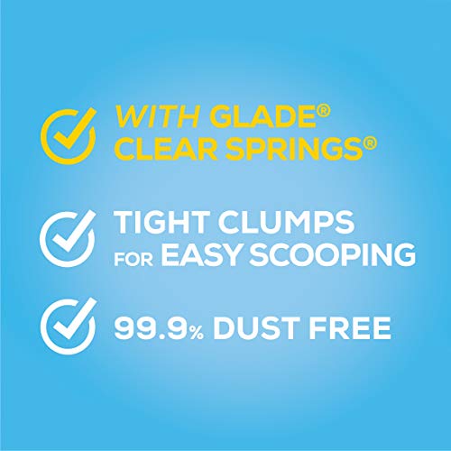 Purina Tidy Cats LightWeight Glade Tough Odor Solutions Clear Spr...