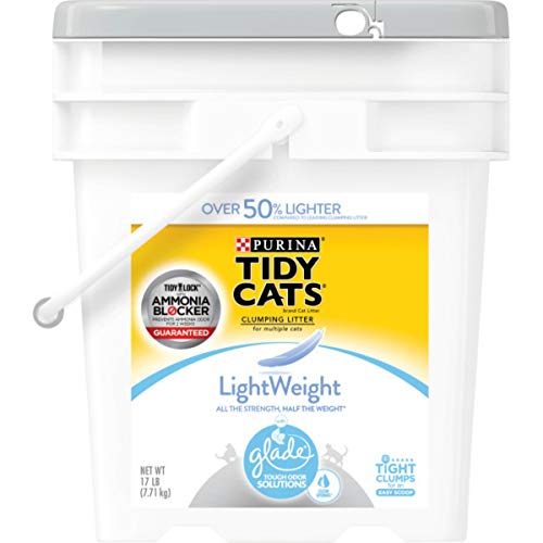 Purina Tidy Cats LightWeight Glade Tough Odor Solutions Clear Spr...