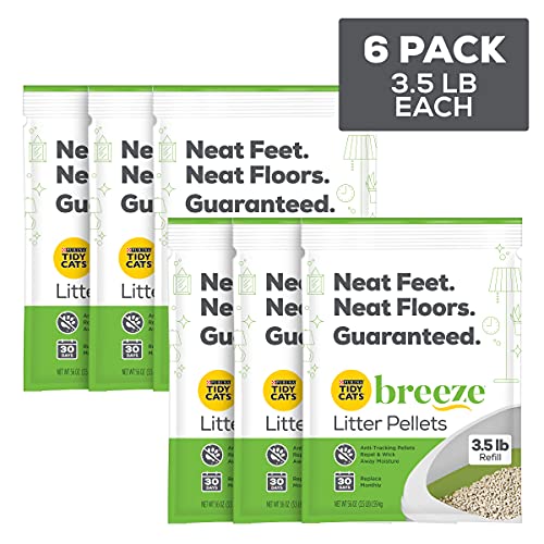 Purina Tidy Cats Litter Pellets for Litter Box Odor Control, Bree...
