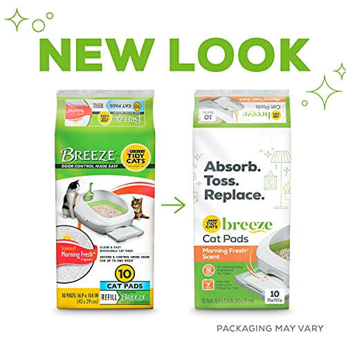Purina Tidy Cats Litter System, Breeze Morning Fresh Fragrance Mu...