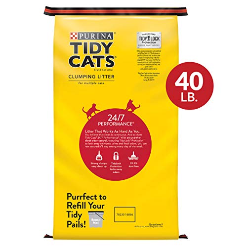 Purina Tidy Cats Low Dust Clumping Cat Litter for Litter Box Odor...