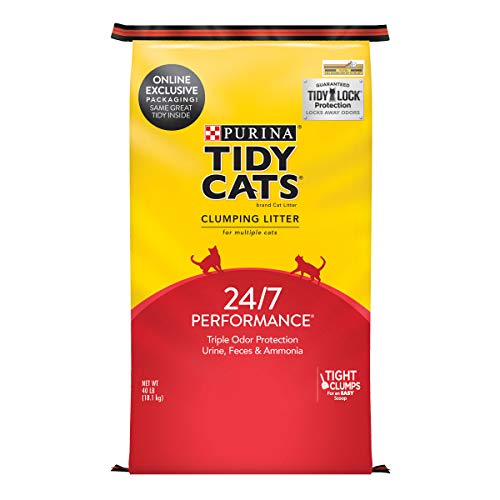 Purina Tidy Cats Low Dust Clumping Cat Litter for Litter Box Odor...