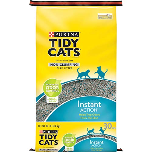 Purina Tidy Cats Non Clumping Cat Litter, Instant Action Low Trac...