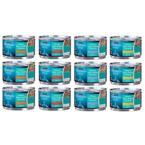 Purina Pro Plan Focus Wet Cat Food Urinary Tract Health UTH Var...