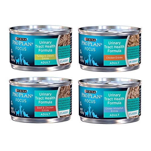 Purina Pro Plan Focus Wet Cat Food Urinary Tract Health UTH Var...
