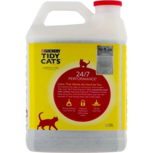 Purina Tidy Cats 24/7 Performance Clumping Cat Litter 20 lb. Jug...