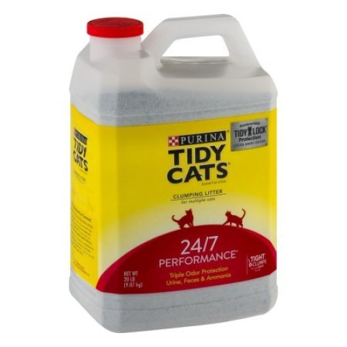 Purina Tidy Cats 24/7 Performance Clumping Cat Litter 20 lb. Jug...