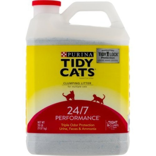 Purina Tidy Cats 24/7 Performance Clumping Cat Litter 20 lb. Jug...