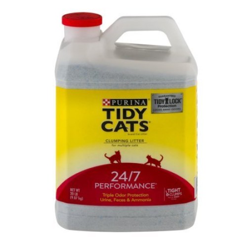 Purina Tidy Cats 24/7 Performance Clumping Cat Litter 20 lb. Jug...