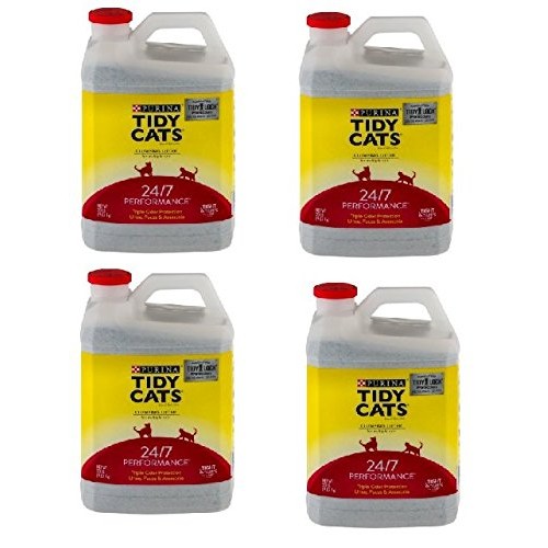 Purina Tidy Cats 24/7 Performance Clumping Cat Litter 20 lb. Jug...