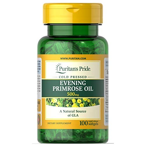 Puritans Pride Evening Primrose Oil 500 mg with GLA-100 Softgels