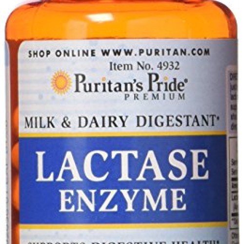 Puritans Pride Lactase Enzyme 125 Mg, 120 Count