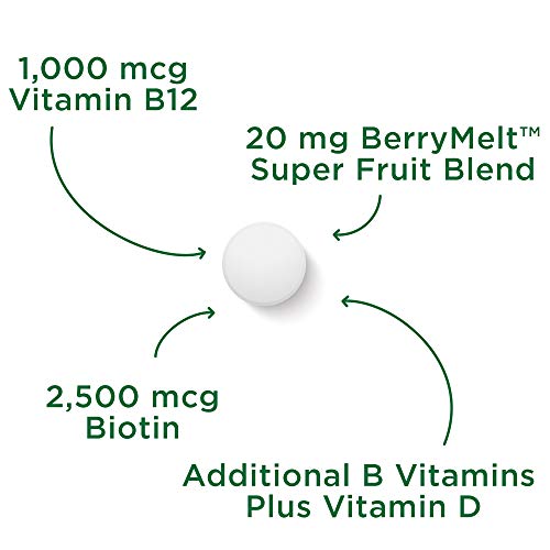 B-12 Energy BerryMelt with Super Fruits - 30 Tablets from Purity ...
