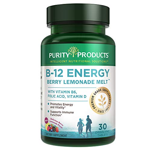 B-12 Energy BerryMelt with Super Fruits - 30 Tablets from Purity ...