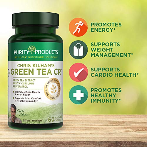 Green Tea CR Green Tea + Curcumin + Resveratrol - 60 Vegetarian...
