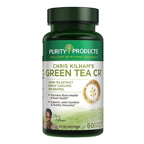 Green Tea CR Green Tea + Curcumin + Resveratrol - 60 Vegetarian...