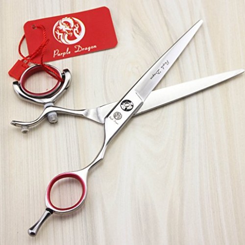 Purple Dragon Professional 5.5/6.0 inch Swivel Thumb 440C Barber ...