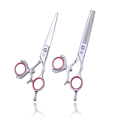 Purple Dragon Professional 5.5/6.0 inch Swivel Thumb 440C Barber ...